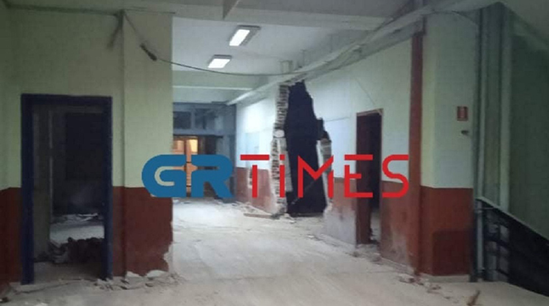 ΑΠΘ - «Στέκι στο Βιολογικό»: Εικόνες από τις ζημιές στο κτίριο