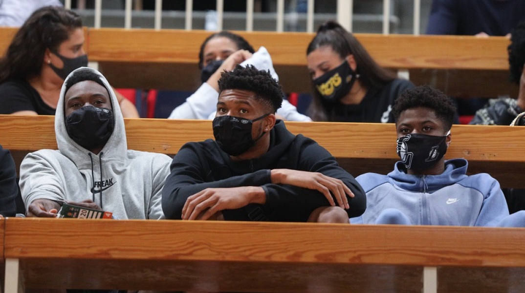 Γιάννης Αντετοκούνμπο - Θανάσης Αντετοκούνμπο - Κώστας Αντετοκούνμπο 