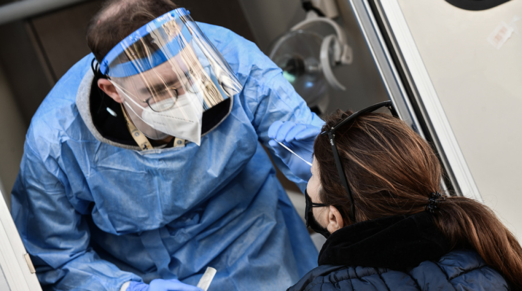 Τεστ για τον κορωνοϊό 