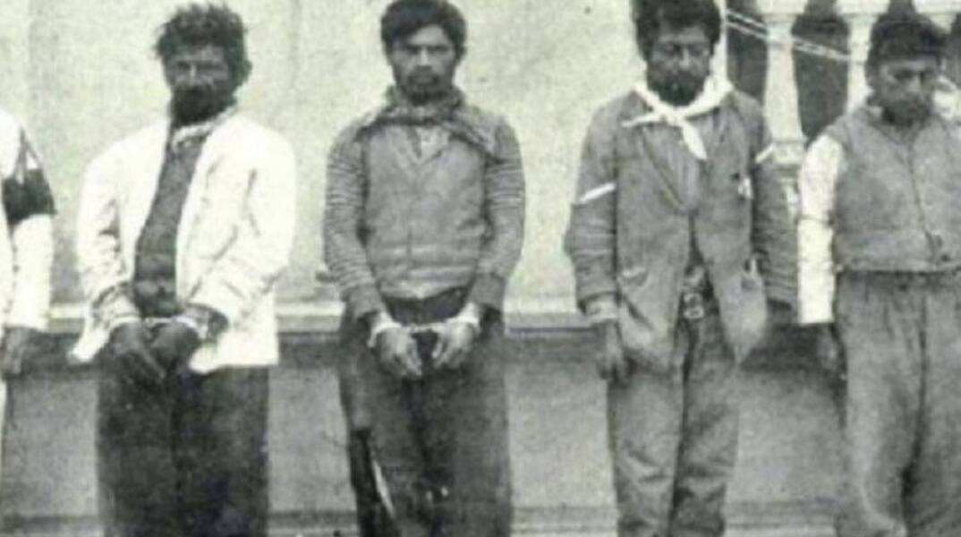 Συλληφθέντα μέλη της συμμορίας Mapuche