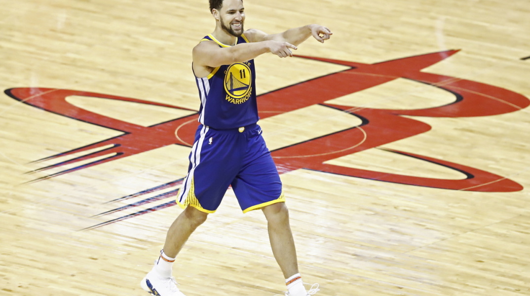 Ο Κλέι Τόμπσον εν ώρα δράσης.