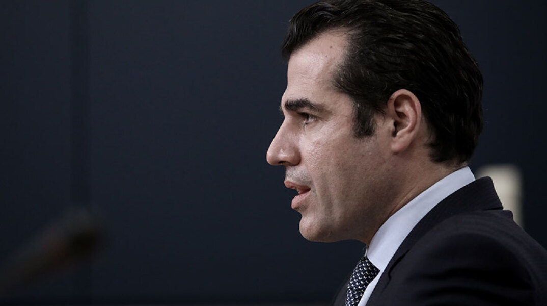 Ο υπουργός Υγείας Θάνος Πλεύρης