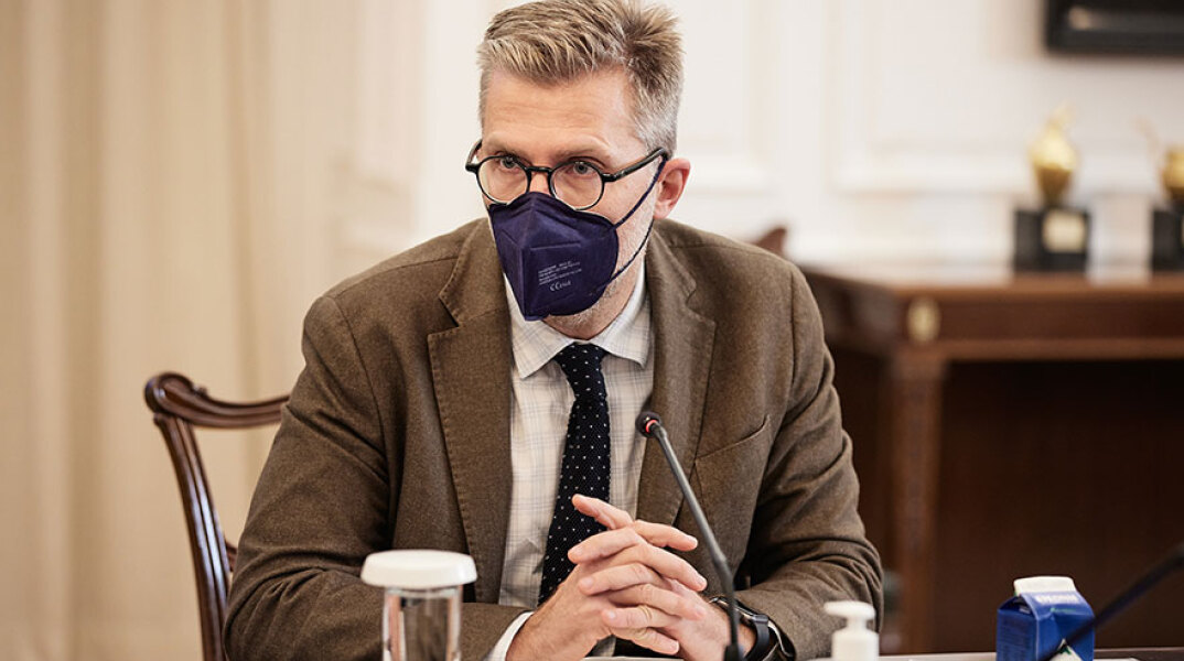 Ο υπουργός Επικρατείας Άκης Σκέρτσος