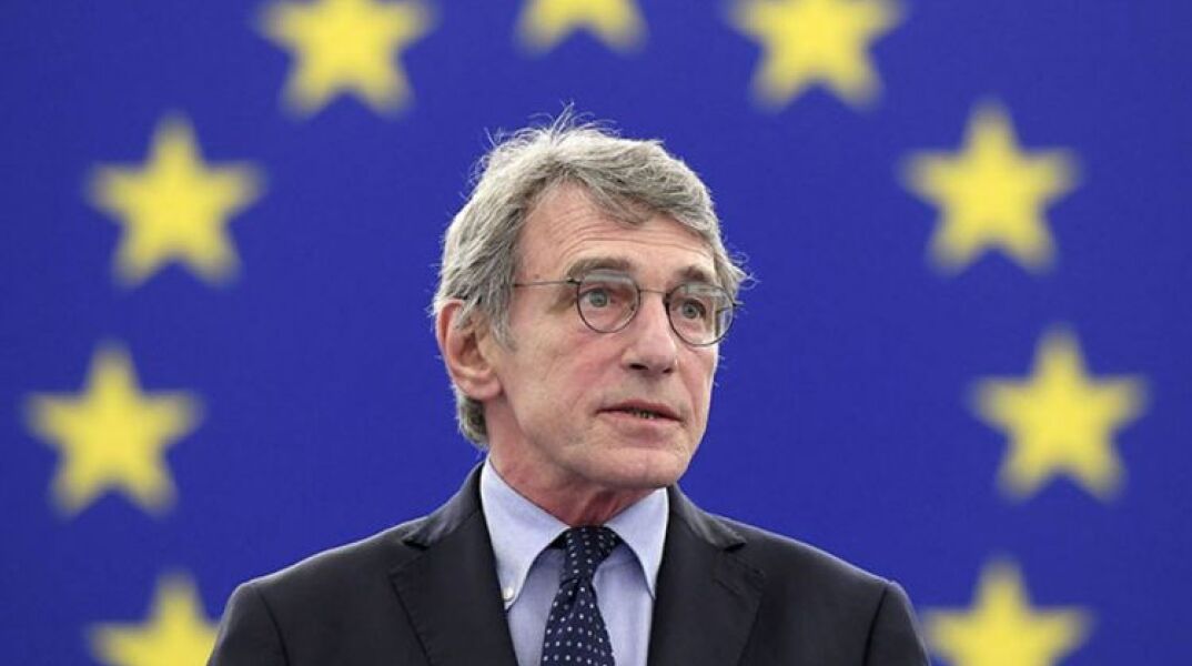 Πέθανε ο Νταβίντ Σασόλι, πρόεδρος του Ευρωπαϊκού Κοινοβουλίου © EPA/Frederick Florin