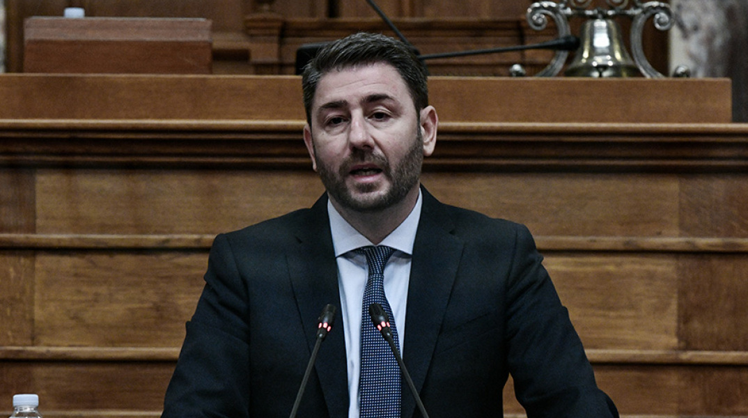 Ο Νίκος Ανδρουλάκης στη συνεδρίαση της Κοινοβουλευτικής Ομάδας του Κινήματος Αλλαγής