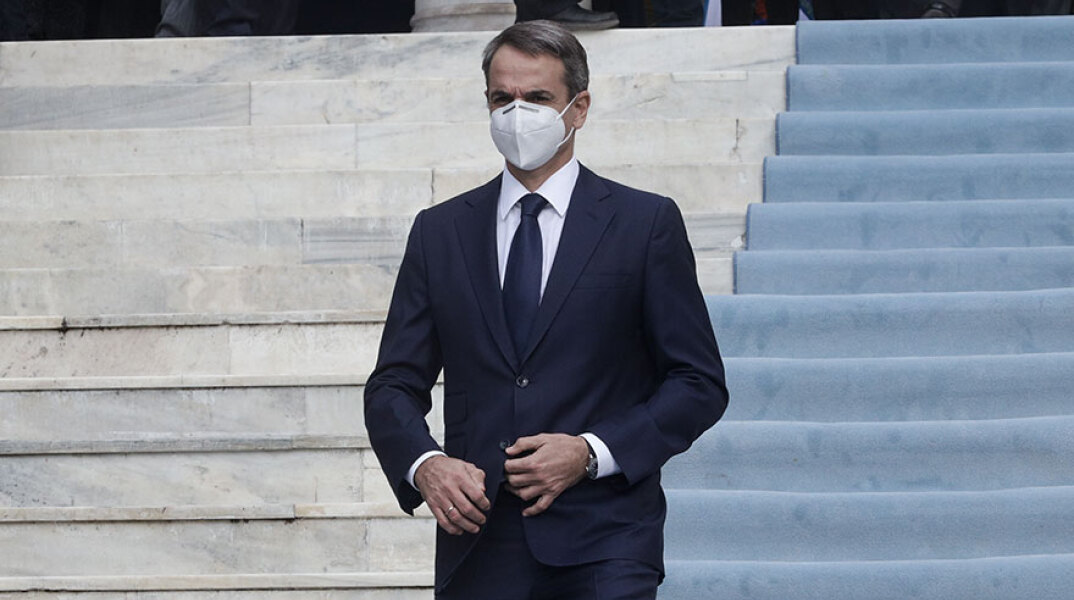 Ο πρωθυπουργός Κυριάκος Μητσοτάκης