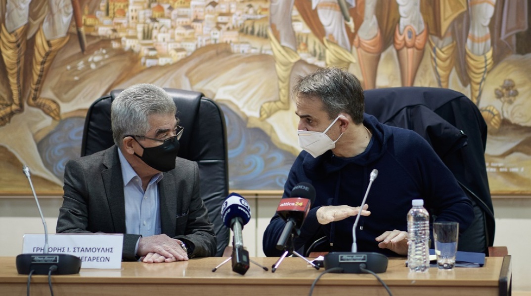 ΕΠΙΣΚΕΨΗ ΤΟΥ ΠΡΩΘΥΠΟΥΡΓΟΥ ΚΥΡΙΑΚΟΥ ΜΗΤΣΟΤΑΚΗ ΣΤΑ ΜΕΓΑΡΑ.ΚΕΝΤΡΟ ΥΓΕΙΑΣ (ΔΗΜΗΤΡΗΣ ΠΑΠΑΜΗΤΣΟΣ/ΓΡΑΦΕΙΟ ΤΥΠΟΥ ΠΡΩΘΥΠΟΥΡΓΟΥ/EUROKINISSI)