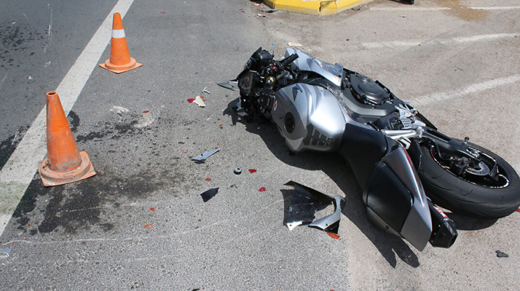 Τροχαίο με μηχανή