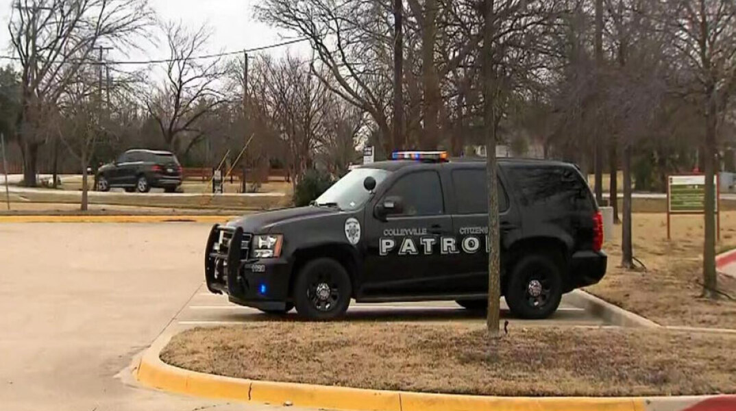 Όχημα της Αστυνομίας στην πόλη Κόλεϊβιλ του Τέξας 