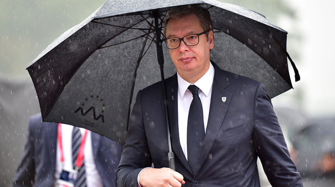 Ο πρόεδρος της Σερβίας Αλεξάνταρ Βούτσιτς