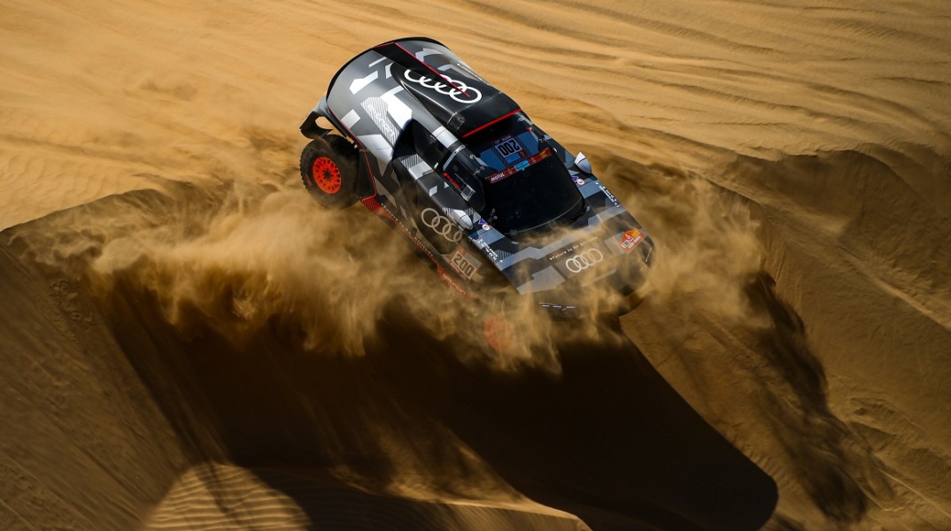 Στιγμιότυπο από το Rally Dakar 2022.