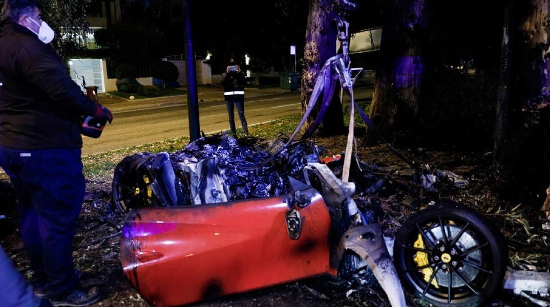 Τζώρτζης Μονογυιός: Τα πρώτα στοιχεία από τις κάμερες για το τροχαίο με τη Ferrari