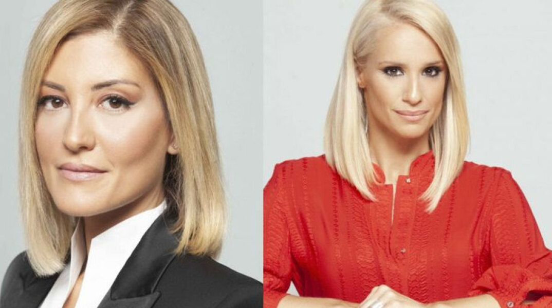 Ράνια Τζίμα και Κατερίνα Παναγοπούλου παρουσιάζουν το κεντρικό δελτίο ειδήσεων του MEGΑ