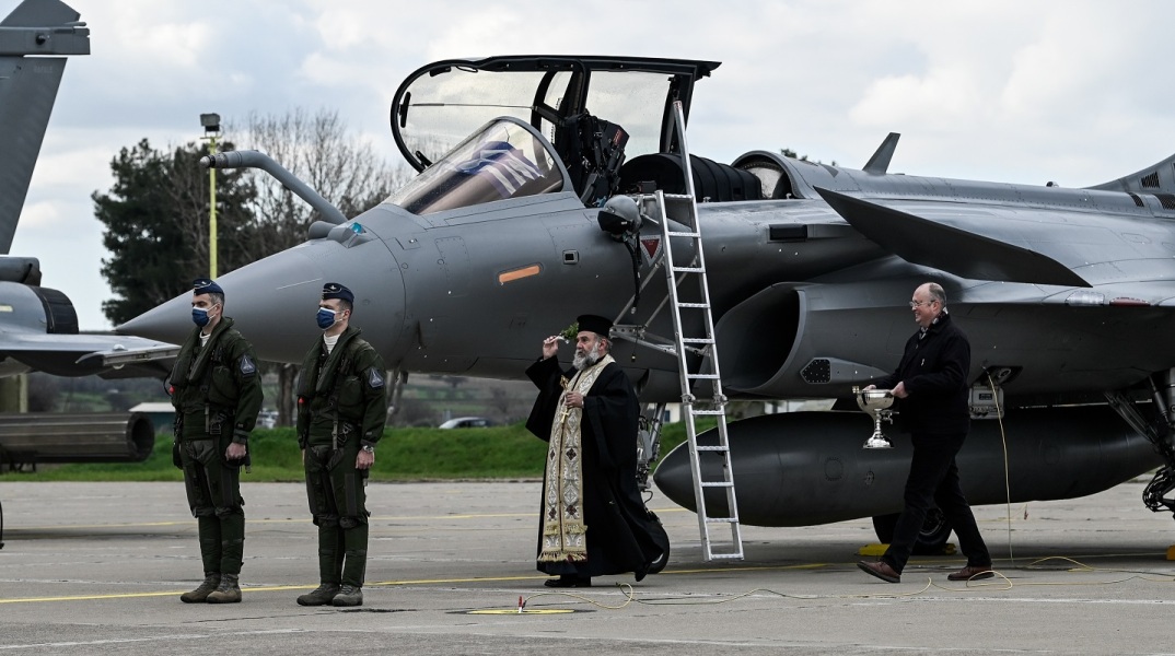 Τελετή υποδοχής των πολεμικών αεροσκαφών RAFALE στην 114 ΠΜ στην Τανάγρα