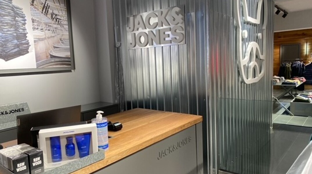 JACK & JONES τα νέα καταστήματα λιανικής