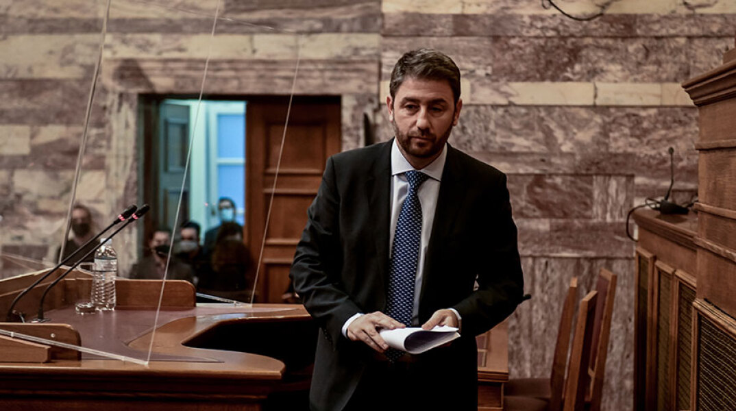 Συνεδρίαση της Κοινοβουλευτικής Ομάδας του Κινήματος Αλλαγής. Ομιλία του ο νέου Προέδρου του ΠΑΣΟΚ και του Κινήματος Αλλαγής, Νίκου Ανδρουλάκη 