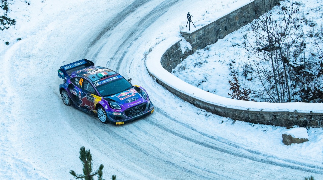 Αυτοκίνητο στο Ράλι Μόντε Κάρλο 2022