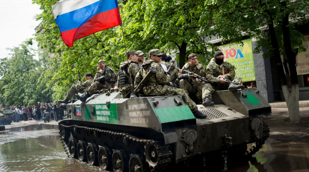 Ρώσοι στρατιώτες στην Ουκρανία το 2014