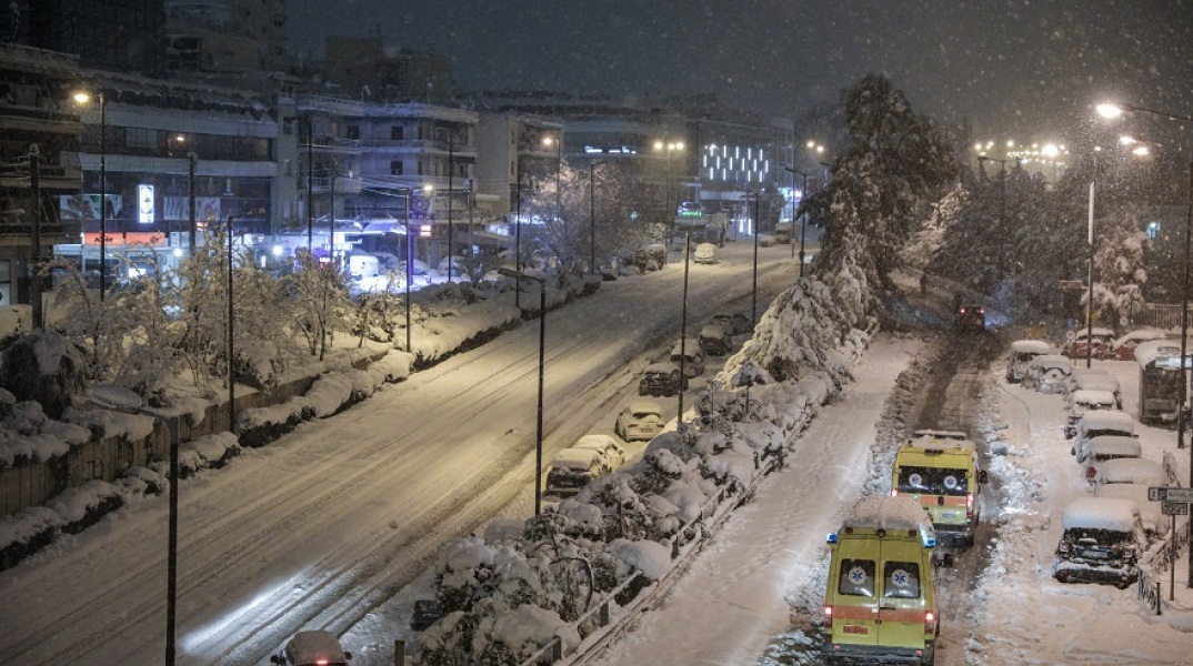 Κακοκαιρία «Ελπίδα»: Αποκαταστάθηκε η κυκλοφορία στην Κατεχάκη