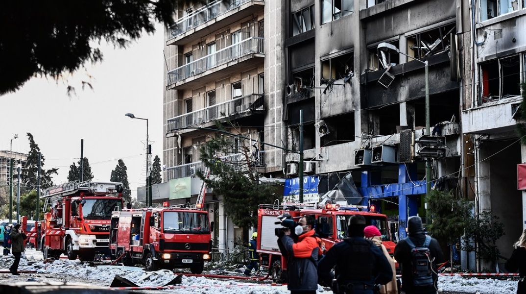 ΕΚΡΗΞΗ ΣΕ ΚΤΗΡΙΟ ΣΤΗΝ ΛΕΩΦ. ΣΥΓΓΡΟΥ (ΑΝΤΩΝΗΣ ΝΙΚΟΛΟΠΟΥΛΟΣ/EUROKINISSI)