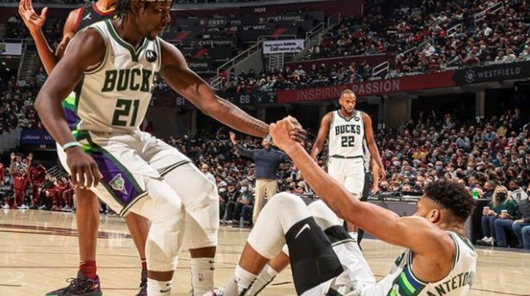 Ο Γιάννης Αντετοκούνμπο