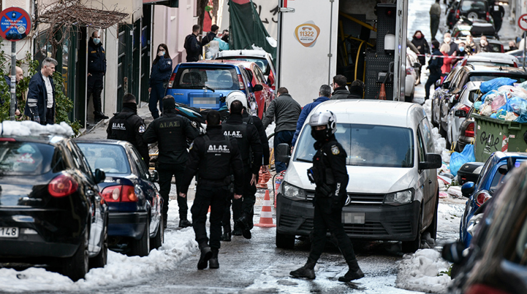 Διαρροή φυσικού αερίου στο Παγκράτι