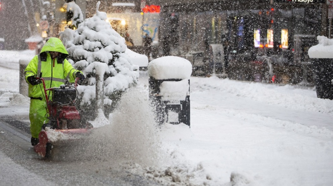 ΗΠΑ: Χειμερινή καταιγίδα αναμένεται να πλήξει τις βορειοανατολικές ΗΠΑ με συνθήκες χιονοθύελλας	