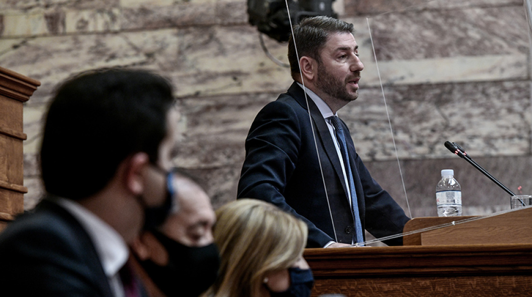 Ο πρόεδρος του ΚΙΝΑΛ Νίκος Ανδρουλάκης