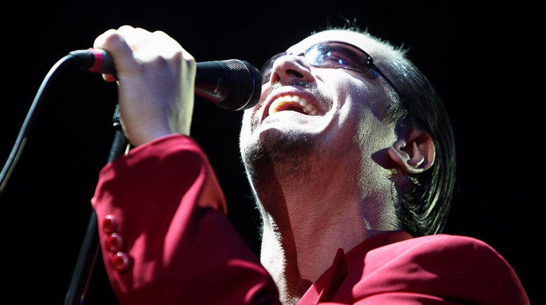 Στιγμιότυπο από τη συναυλία των Faith No More στην Αθήνα