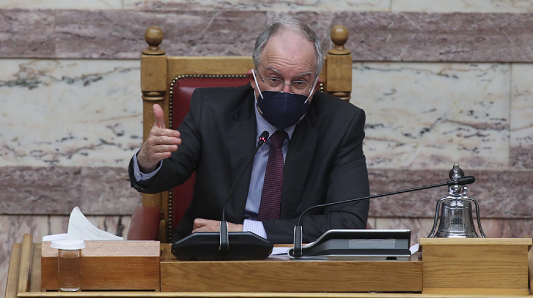 Ο πρόεδρος της Βουλής Κωνσταντίνος Τασούλας