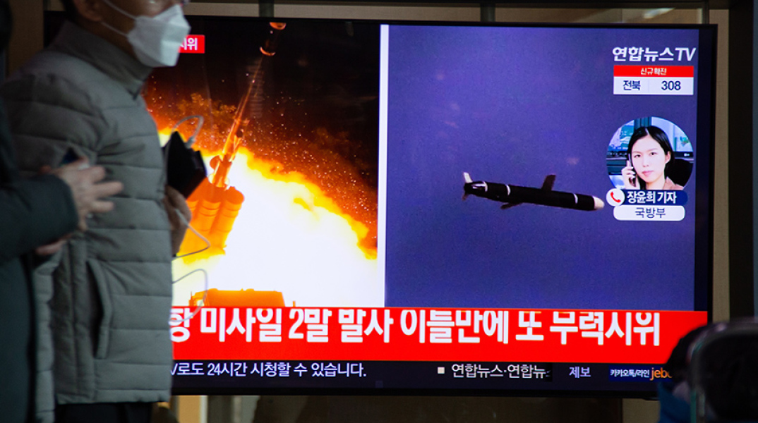 Πυραυλική δοκιμή από τη Βόρεια Κορέα