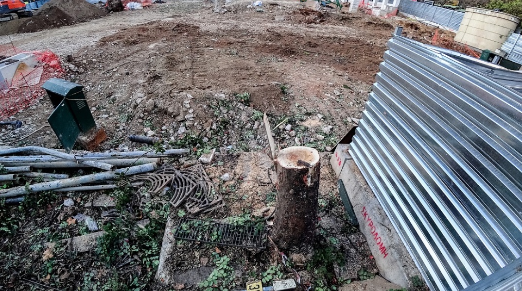 ΕΡΓΑ ΓΙΑ ΤΟ ΣΤΑΘΜΟ ΜΕΤΡΟ ΣΤΗ ΠΛΑΤΕΙΑ ΚΟΛΩΝΑΚΙΟΥ (ΓΙΩΡΓΟΣ ΚΟΝΤΑΡΙΝΗΣ / EUROKINISSI)