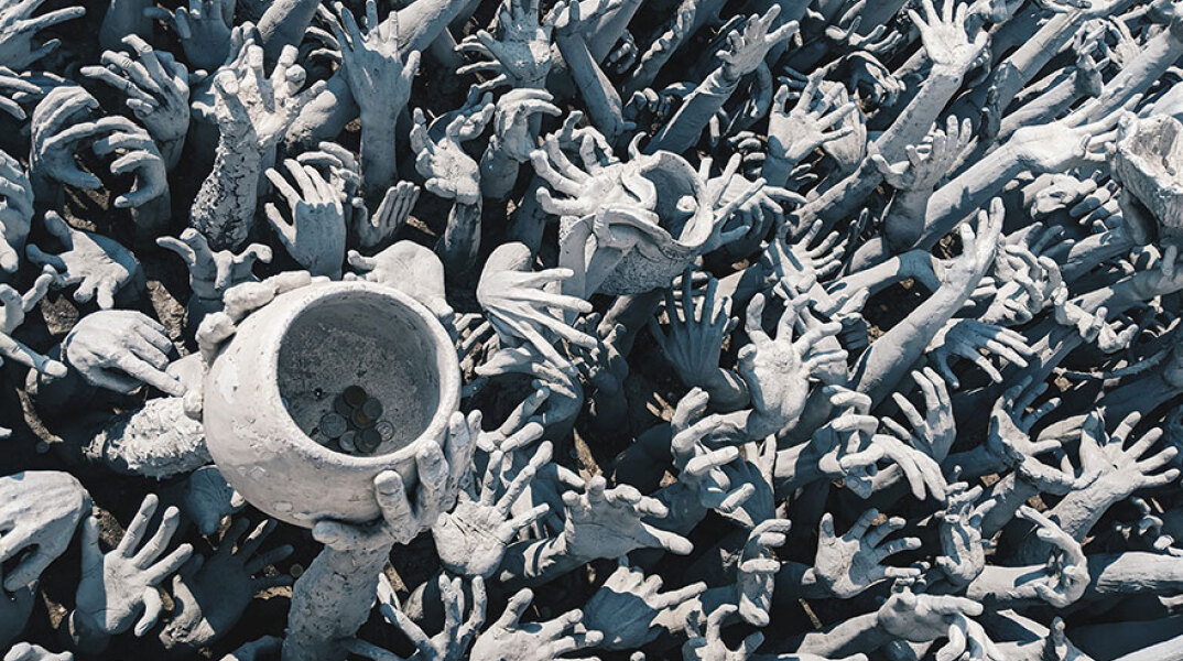 Χέρια από πηλο