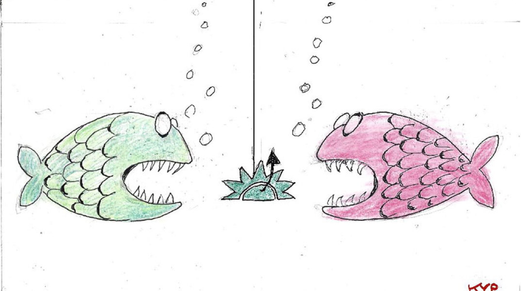 Η γελοιογραφία του ΚΥΡ για την άνοδο του ΠΑΣΟΚ / ΚΙΝΑΛ