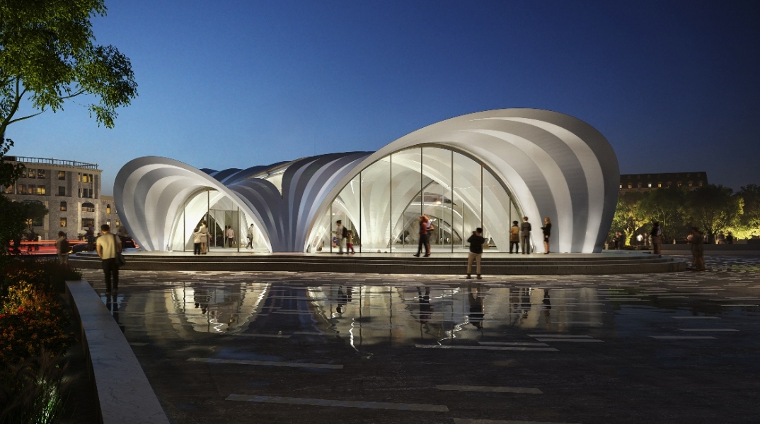 Zaha Hadid Architects, σταθμοί μετρό στο Dnipro