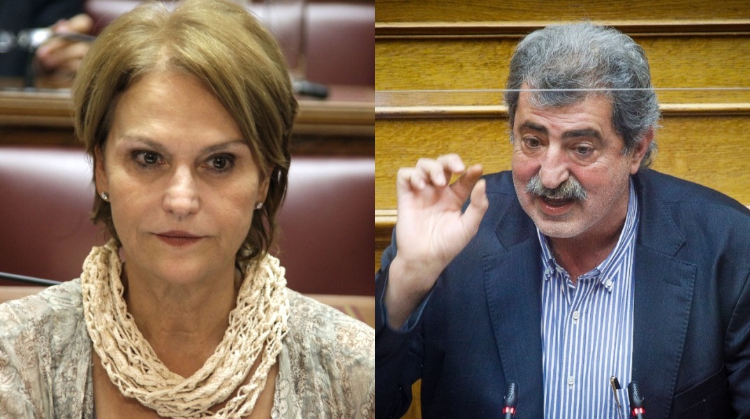 Αριστερά η ιστορικός Μαρία Ρεπούση και δεξιά ο βουλευτής του ΣΥΡΙΖΑ, Παύλος Πολάκης - Το άρθρο της κ. Ρεπούση για το «τσίγκινο σώβρακο»