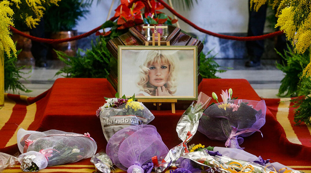 Η κηδεία της Monica Vitti στη Ρώμη