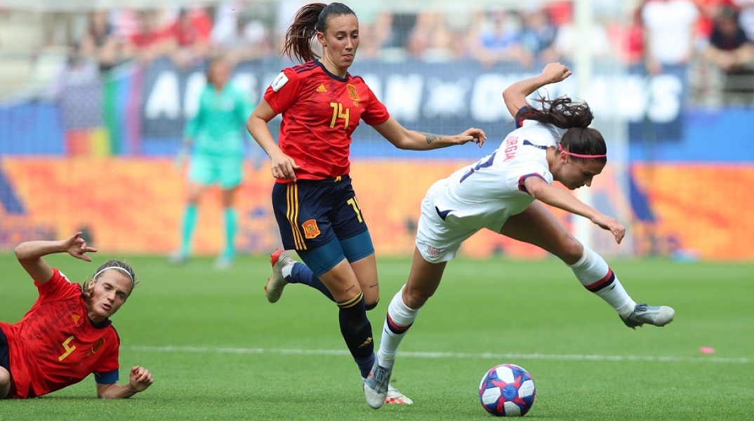 Η παίκτρια της Ατλέτικο Μαδρίτης, Βιρχινία Τορεθίγια,