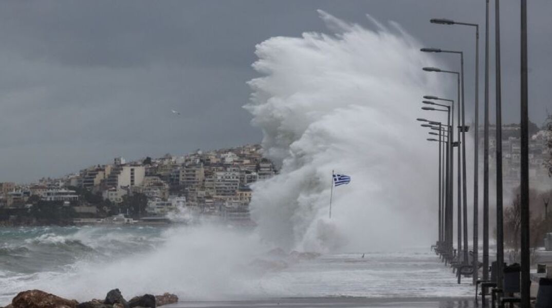 Μποφόρ - Κύματα - Ισχυροί άνεμοι (φωτογραφία αρχείου) © EUROKINISSI/ ΓΙΑΝΝΗΣ ΠΑΝΑΓΟΠΟΥΛΟΣ   