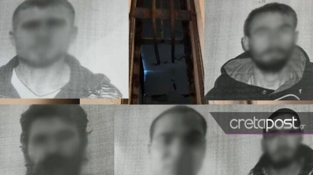 Οι κρατούμενοι που δραπέτευσαν από το Αστυνομικό Μέγαρο στα Χανιά