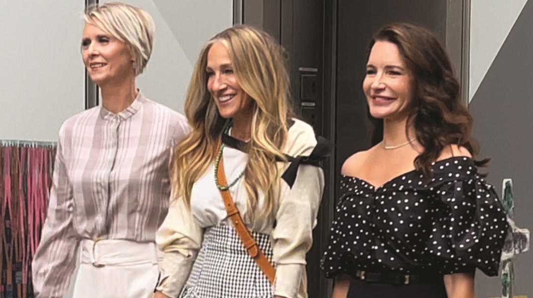 Cynthia Nixon, Sarah Jessica Parker and Kristin Davis. 