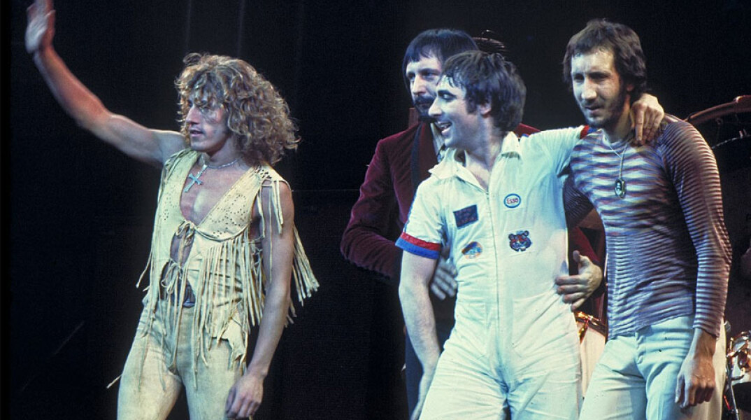 Το συγκρότημα «The Who» επί σκηνής