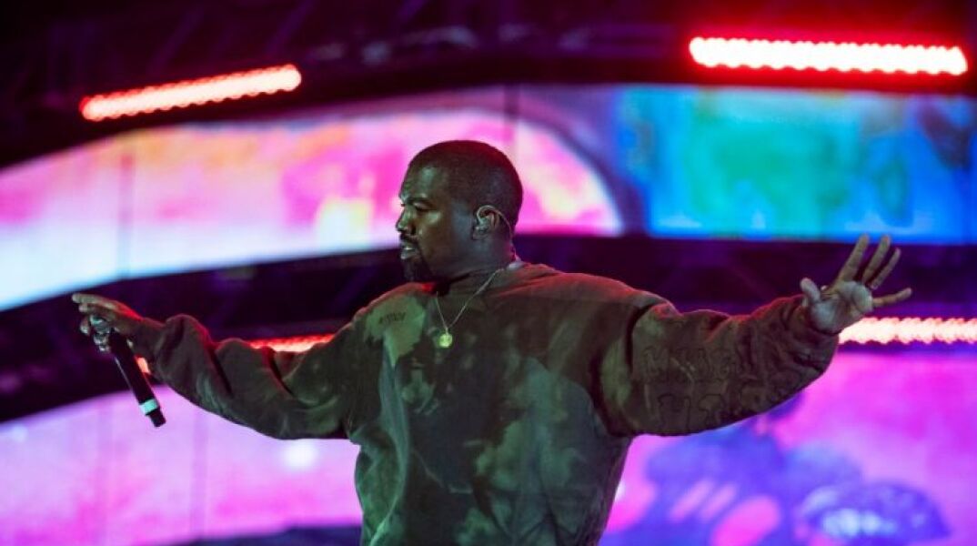 Ο Κάνιε Γουέστ © EPA/ETIENNE LAURENT 