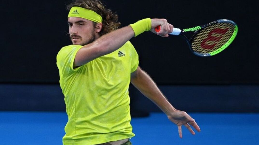 Ο Στέφανος Τσιτσιπάς © EPA  