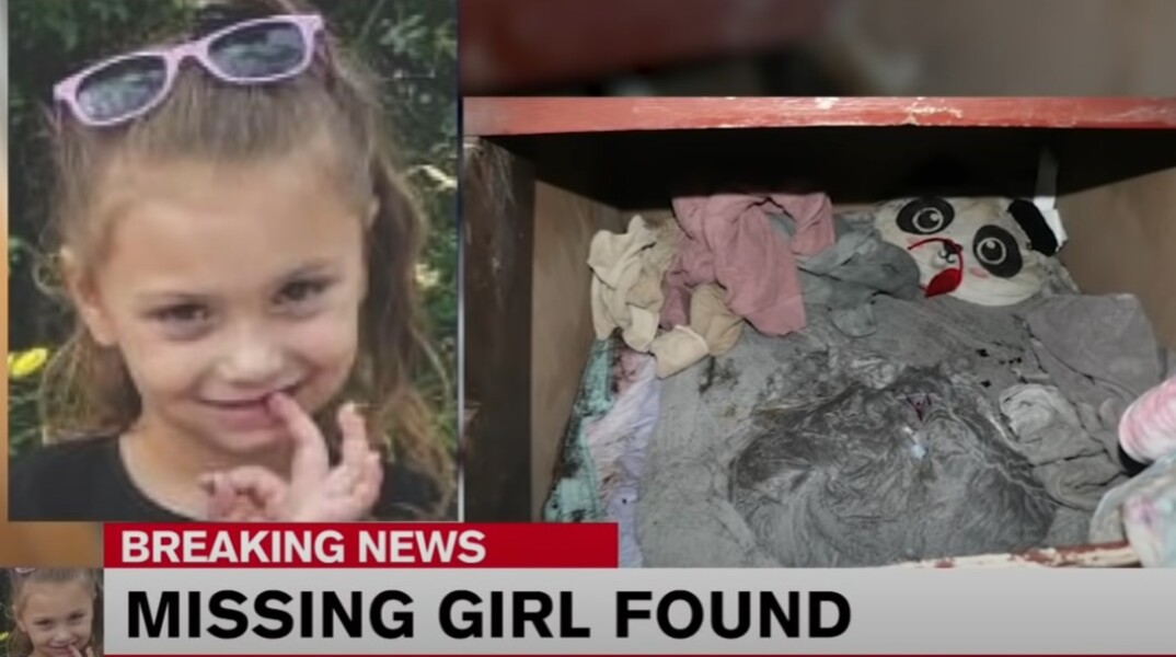 Η κρυψώνα της μικρής Πέιλσι στο σπίτι του παππού της όπου βρισκόταν μετά την αρπαγή της το 2019