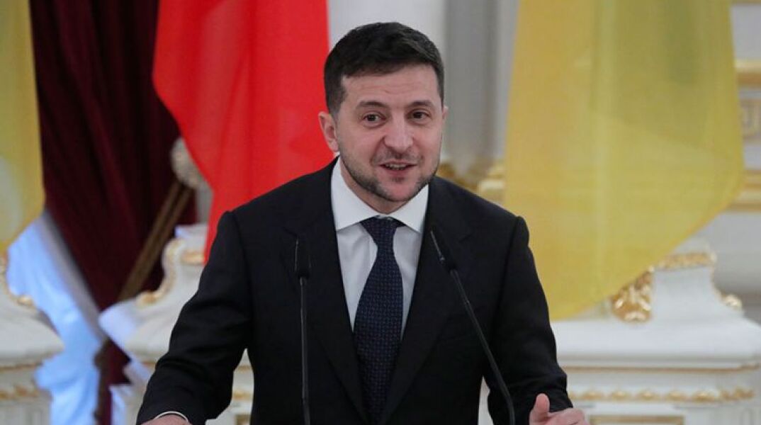 Βολοντίμιρ Ζελένσκι © EPA/SERGEY DOLZHENKO   