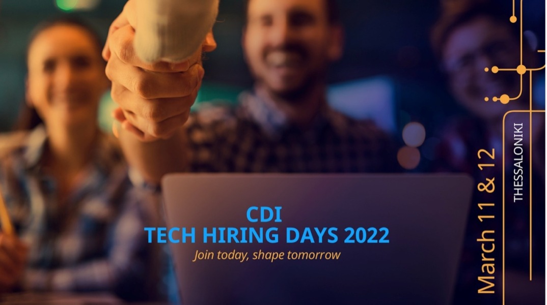 CDI Tech Hiring Days 2022 από την Pfizer