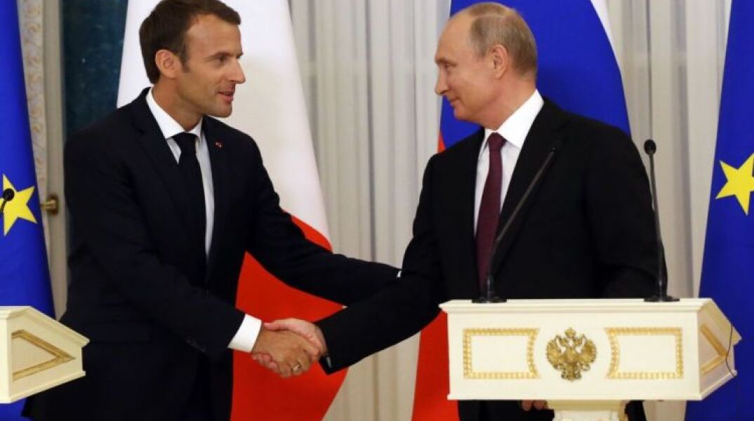 Ουκρανία: Ο Γάλλος πρόεδρος Εμανουέλ Μακρόν και ο Ρώσος ομόλογός του Βλαντίμιρ Πούτιν, συμφώνησαν να αναλάβουν δράση για τη διατήρηση της ειρήνης.