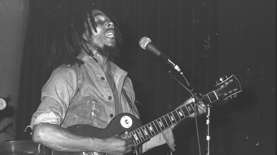 Ο Bob Marley σε συναυλία