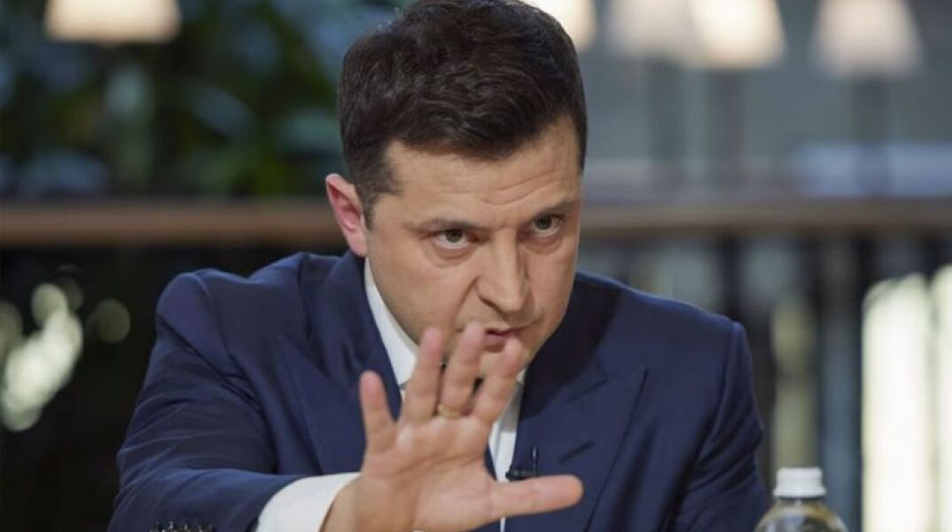 Ο πρόεδρος της Ουκρανίας Βολοντίμιρ Ζελένσκι 